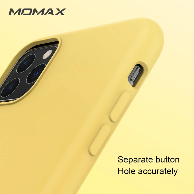 MOMAX Новый ios Phone 5 8-2019 жидкий силиконовый чехол для нового 11/11 pro/11 pro Max полная защита