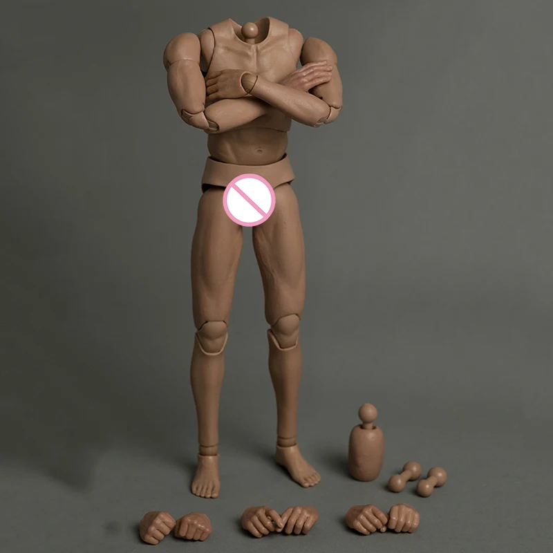 

worldbox 1/6 Scale AT025 Durable Body Action Body Slim Body Military Chest Muscular Body 12" Soldiers Action Figure Body Doll