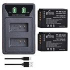 Аккумулятор на 1260 мА  ч и зарядное устройство USB Type-C со светодиодной подсветкой для Nikon Coolpix P1000 Nikon1 J1, J2, J3 Nikon1 AW1