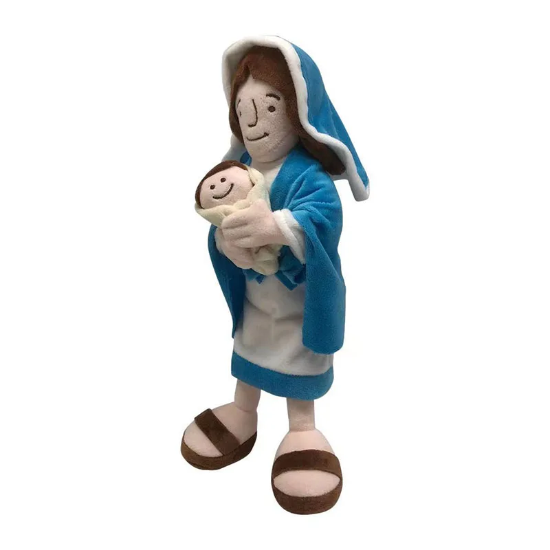 32cm My Friend Jesus Plush Toy Soft Stuffed Plushie Doll Christian Toys Christ Religious Decoration for Kids Birthday Gifts | Игрушки и