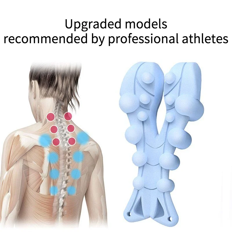 

Upgraded Color Cervical Spine Massager Rich Package Back Shoulder Student Humpback Correction Shiatsu Home