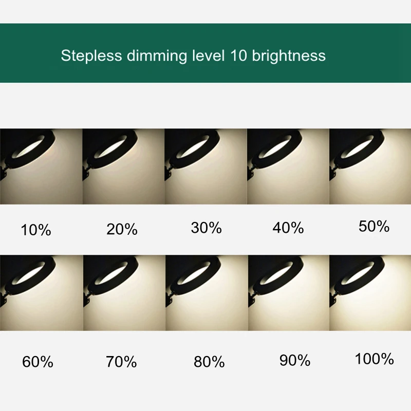 Светодиодный светильник на прищепке для настольного светильника 5X Объектив