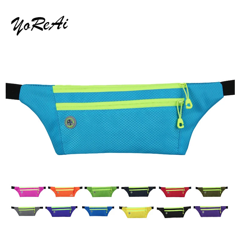 Сумка на пояс для мужчин и женщин водонепроницаемая бега походов подходит