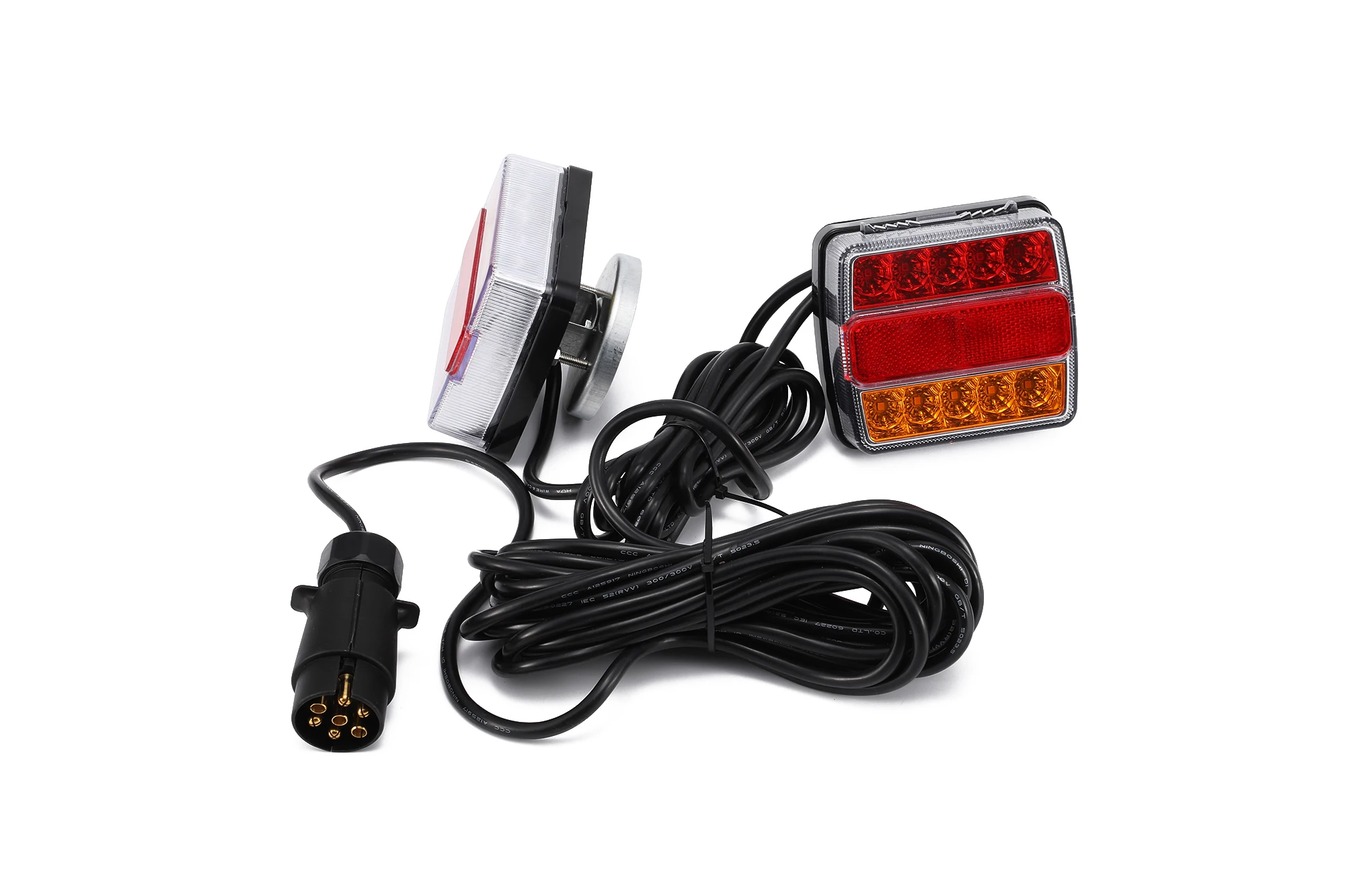 

Magnetic LED Trailer Towing Lightboard Lights Rear Tail Board Lamps 6000K Tail Light Assembly Additional Brake Light