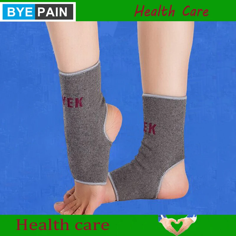 1 пара BYEPAIN Дальний инфракрасный уход за здоровьем бандаж для лодыжки Магнитная