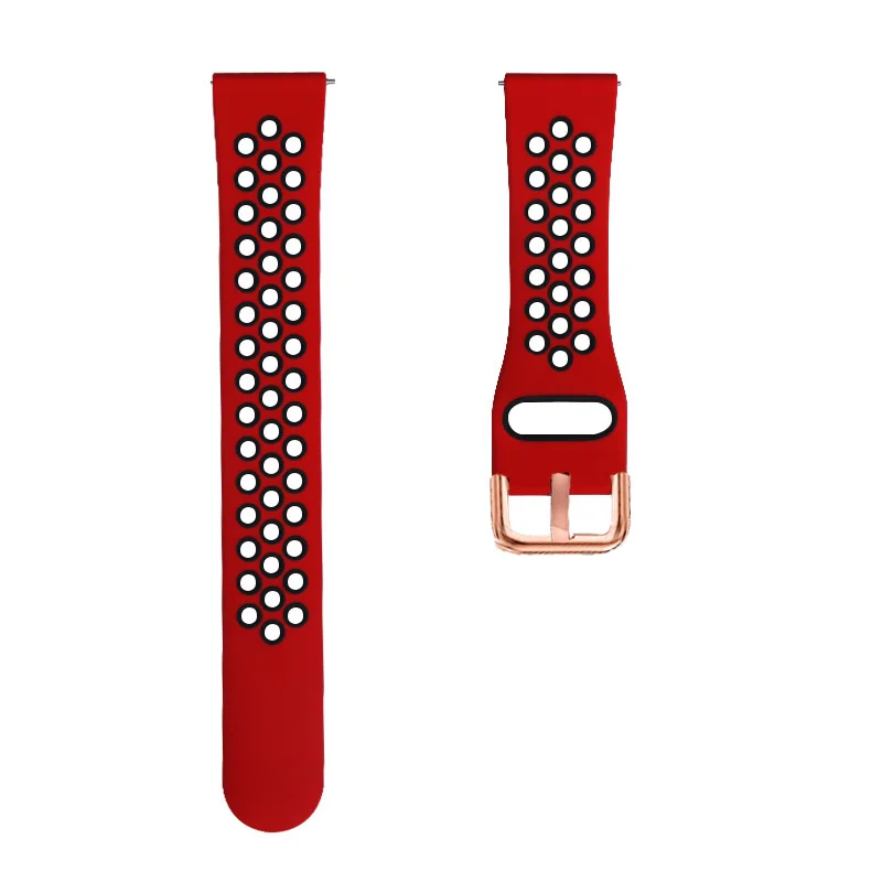 

20mm Silicone Watch Wrist Straps For Xiaomi Huami Amazfit GTS GTR 42mm Bracelet For Amazfit Bip U Bip S GTS 2e WatchBands Correa