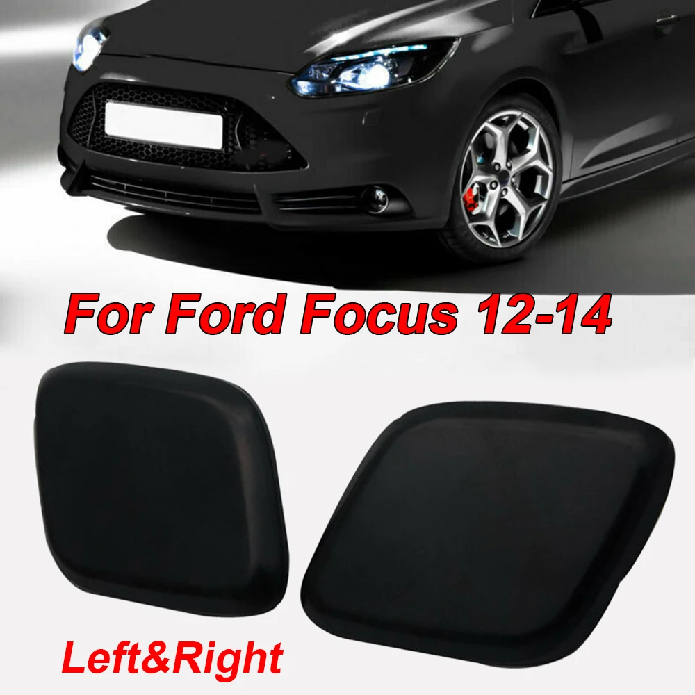 

Cap Headlight Washer cover Left+Right Plastic Replacement Shockproof Bumper