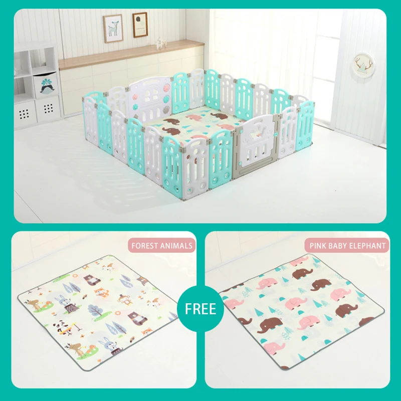 IMBABY складной манеж для детей супер роскошный забор детские защитные поручни