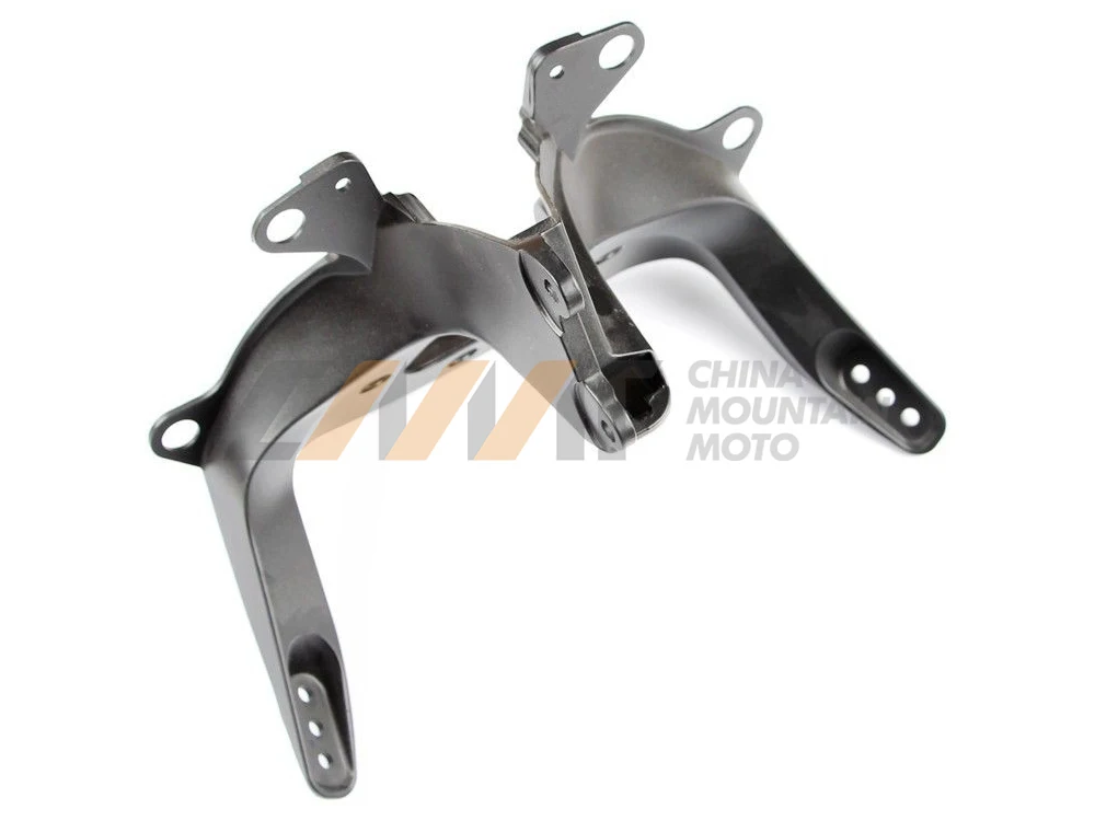 Черный чехол для передней фары Yamaha YZF600 R6 2003 2009|Кронштейн фары| |