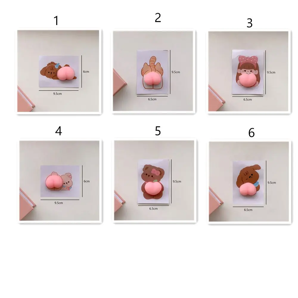 3D мультяшная Автомобильная наклейка силиконовая Противоударная полоса