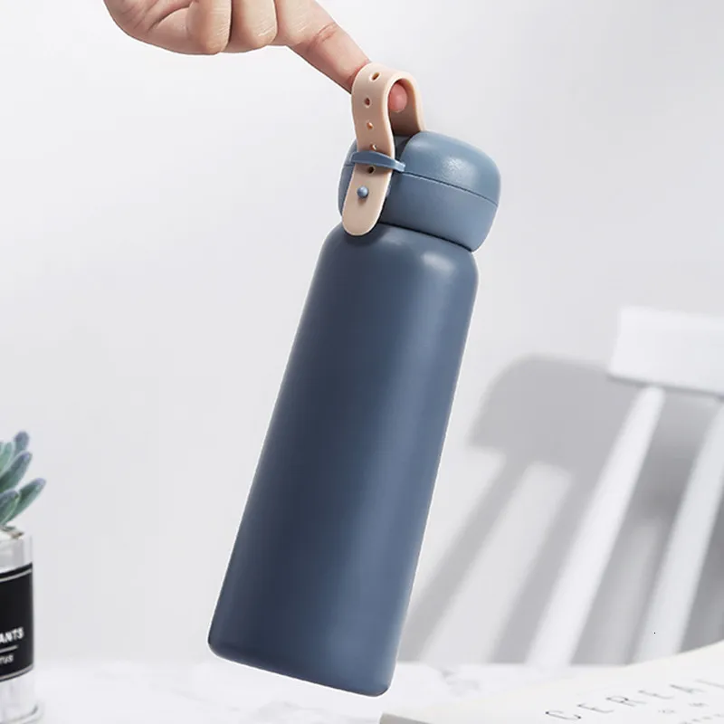 Soffe портативные пищевые металлические вакуумные фляжки с силиконовой веревкой 350