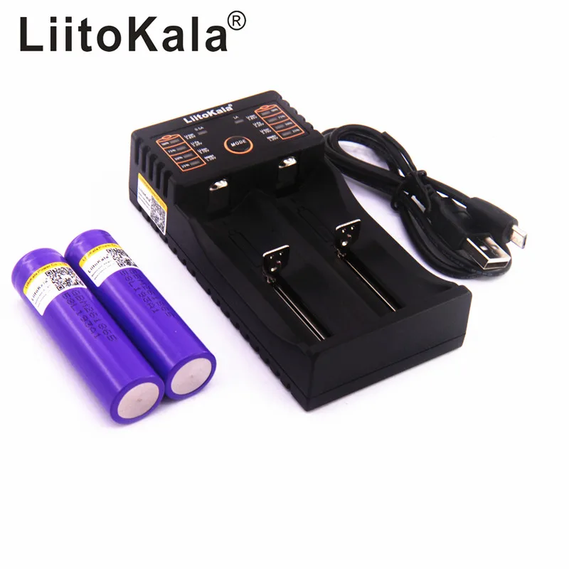 Умное зарядное устройство LiitoKala 2 шт. с разъемом USB 26650 18650 AAA AA 3 7 В 2600 мАч |