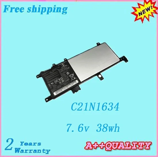 Ноутбук Лидер продаж Аккумулятор для ASUS C21N1634 VivoBook R542U R542UR X542U FL5900L батареи