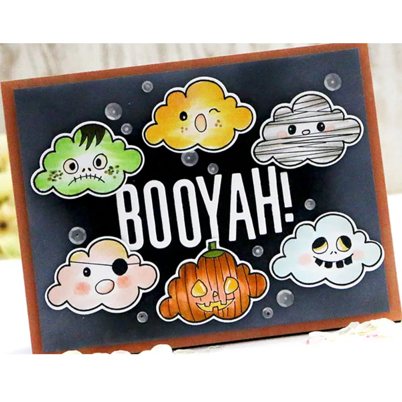 Прозрачные силиконовые штампы Симпатичные микс животных мальчиков и девочек