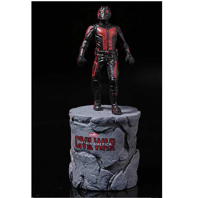

Disney Marvel Avengers Ant Man Action Figure Sitting Posture Model Anime Mini Doll Decoration PVC Collection Figurine Toys Model
