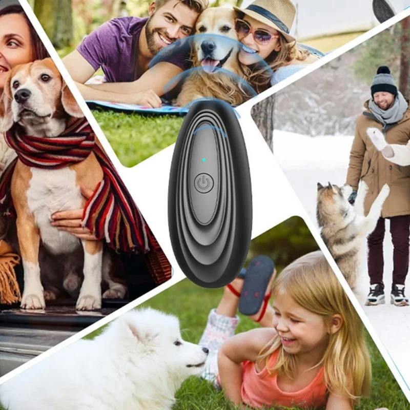 

Ультразвуковой приводной для дрессировки собак собака лает устройство Отпугиватель для питомцев, собак Анти лай остановить лай тренажер