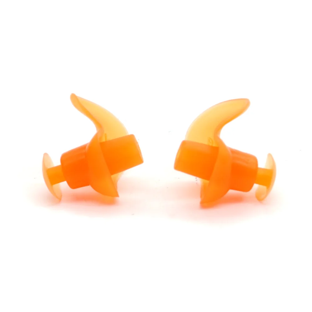 

Soft Waterproof Swimming Earplugs Professional Silicone Swim Earplugs Adult Swimmers Children Diving Anti-Noise Ear Plugs