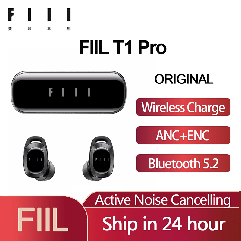 

Оригинальные беспроводные наушники FIIL T1 Pro, водонепроницаемые наушники с активным шумоподавлением, двойной режим прослушивания