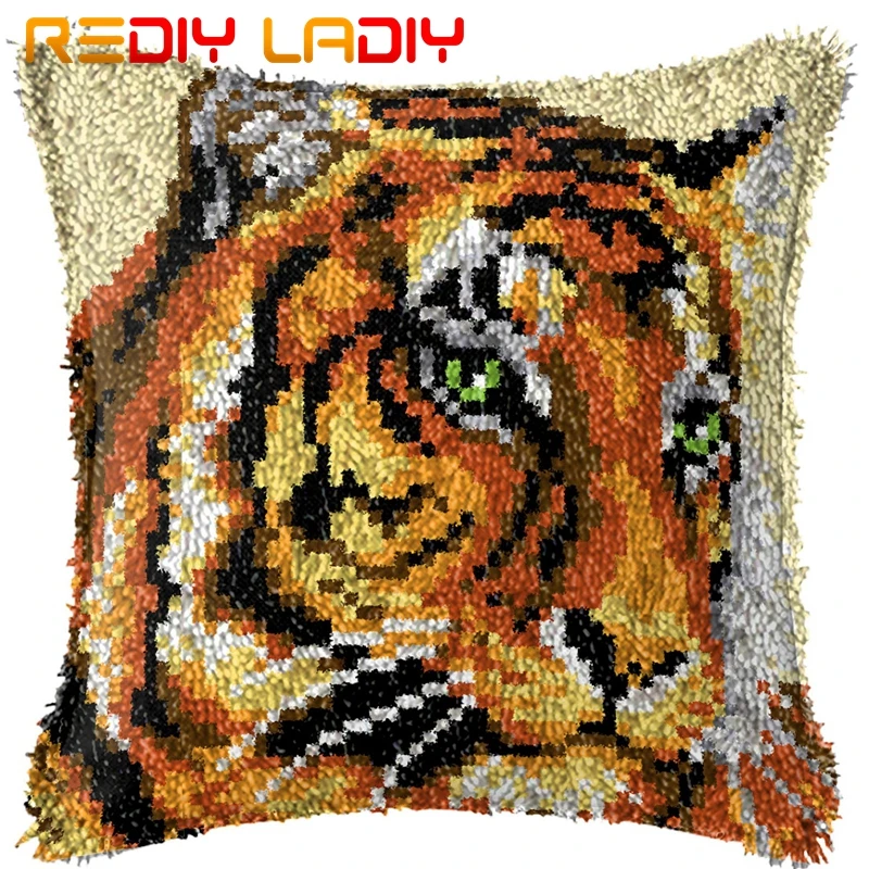 Набор крючков с защелкой сделай свою собственную подушку King of Tiger предварительно