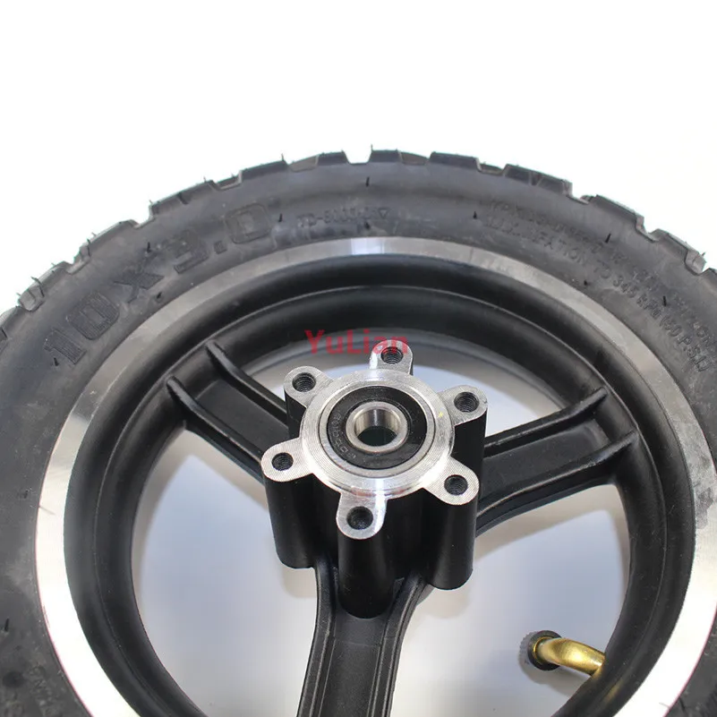 Колесо воздушное 10 дюймов 10x3 0 с ободом из сплава для электросамоката Zero 10x Dualtron