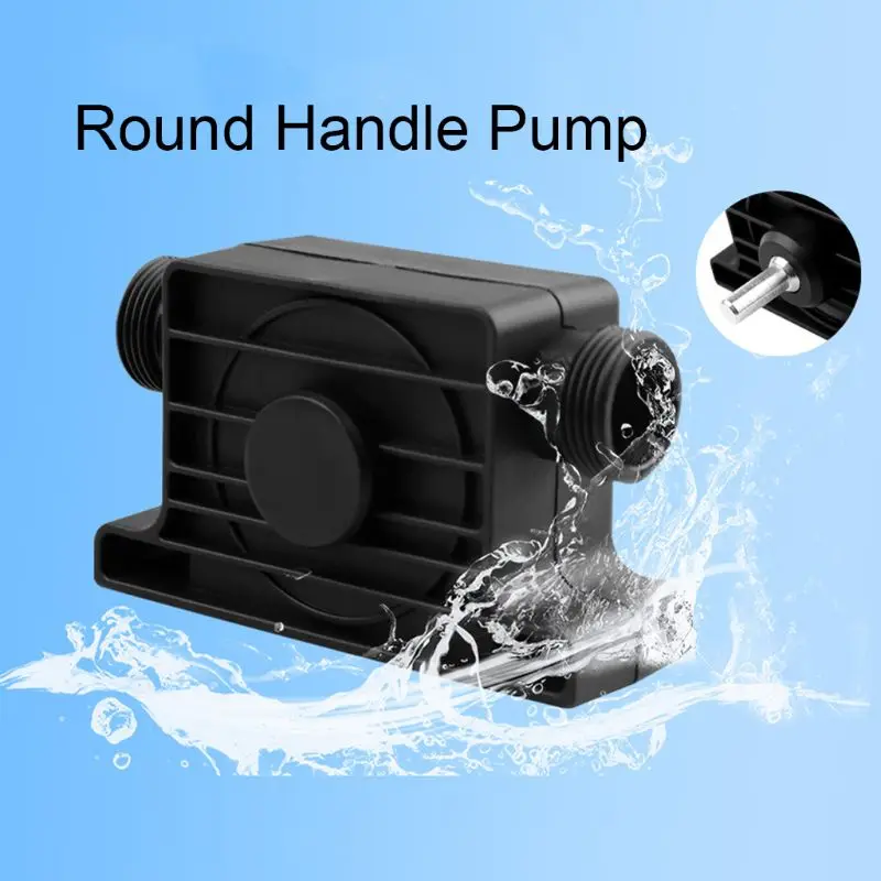

Portable Electric Water Drill Pump Mini Hand Self-priming Transfer Pumps Garden 19QB