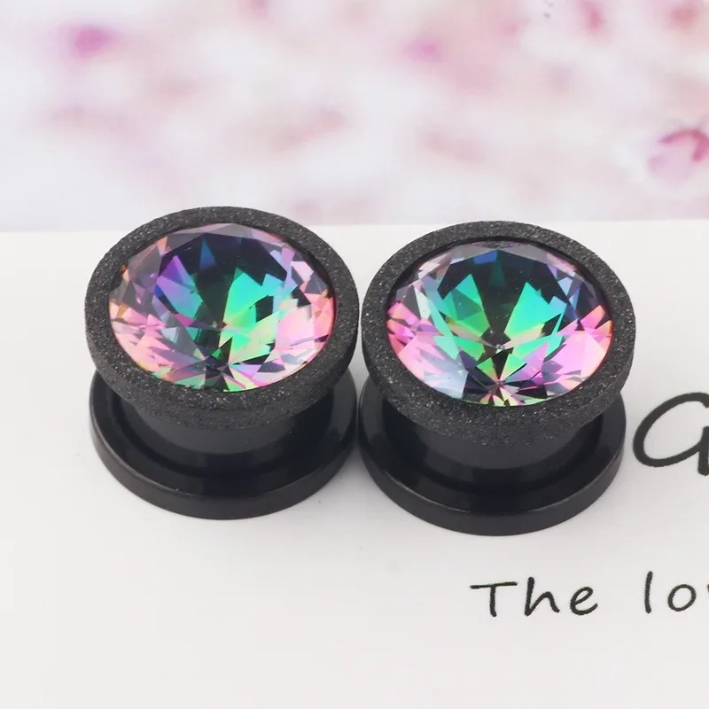 

1Pcs Ear Piercing Tool Tunnels Ring Plugs Gauges Screw Expander Fashion Stainless Steel Body Jewelry Unisex Earrings 6mm-16mm