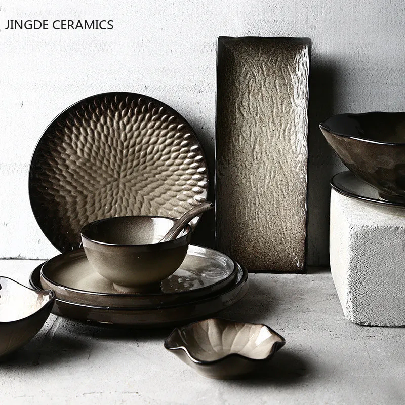 Прямая продажа высококачественная керамическая декоративная посуда в стиле