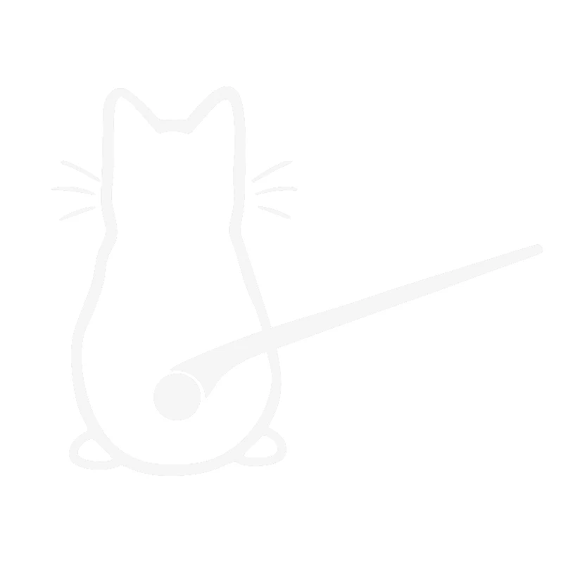 Car Stickers Cat Pattern Decals Rear Windshield Vinyl Film Universal Accessories | Автомобили и мотоциклы