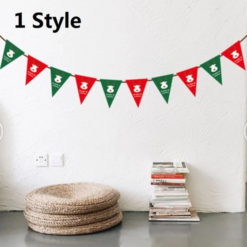 Новые популярные украшения для домашнего праздника снеговик/носки/дом/Санта