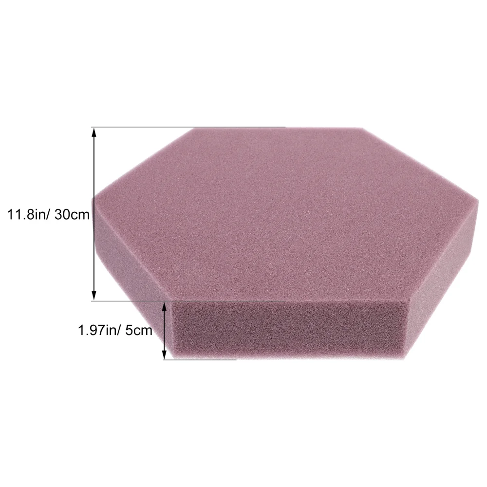 

6Pcs Hexagon Acoustic Panels Sound Dampening Panels for Acoustic Treatment