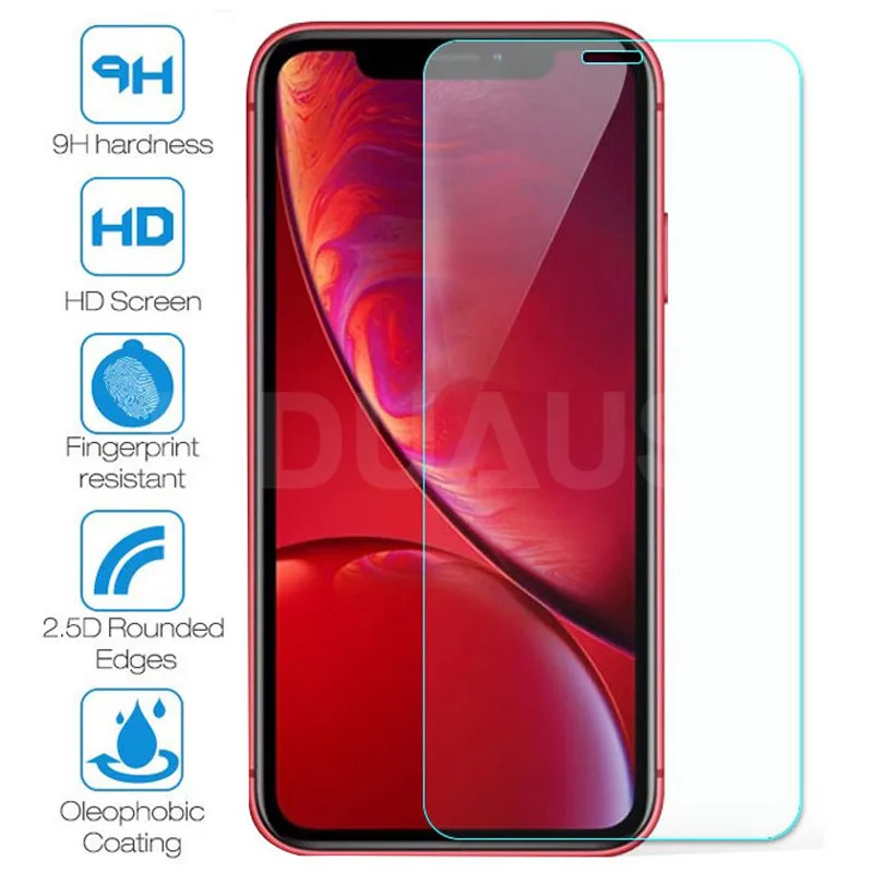 

Full Cover Tempered Glass On For iPhone 11 Pro XS Max X XR Screen Protector Glass iPhone 8 7 6 6S Plus 5 5S SE 2020 Glass Film
