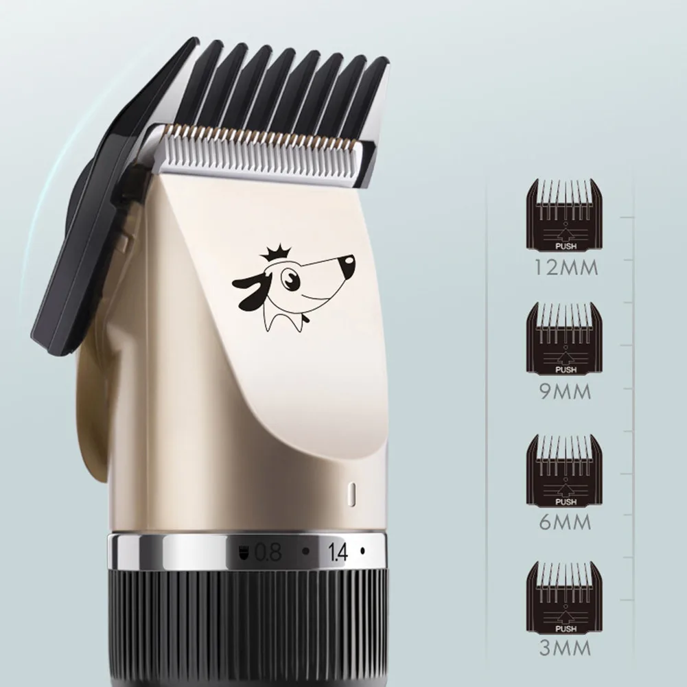 Электрическая машинка для стрижки домашних животных Аккумуляторный USB-триммер с