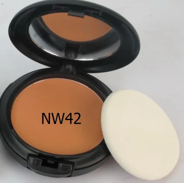 Макияж пудра для лица студийная Пудра плюс Основа FOND DE TEINT POUDRE 15 г mc yg FIX Powder NW20 NW30 NW42 NW50 NW55 NW58 - Цвет: N W42