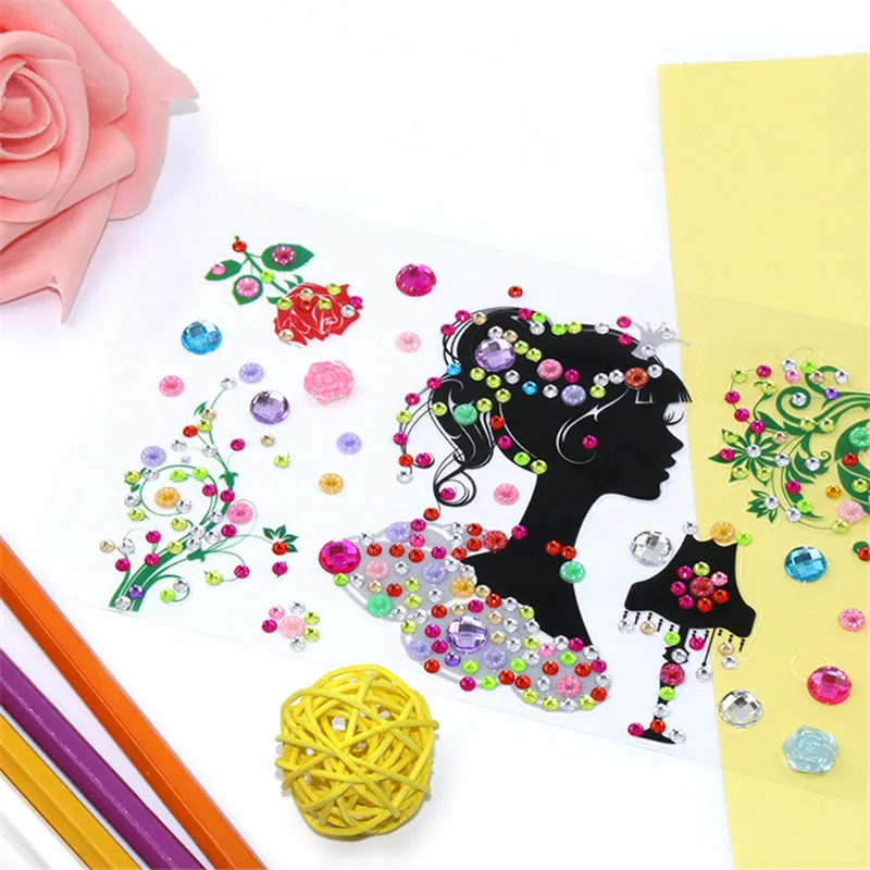 Акриловая креативная наклейка s для женщин Модная бижутерия оболочка мобильного