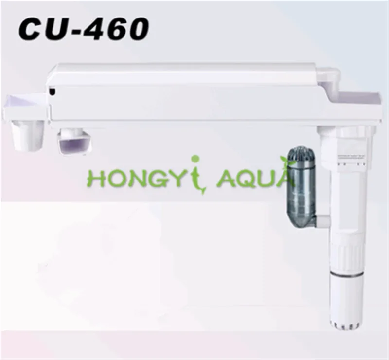 CU-460 Leecom аквариум встроенный уф бактерицидный ламповый фильтр три в одном аквариум стерилизация лампа дезинфекция фильтр серия CU - Цвет: CU-460