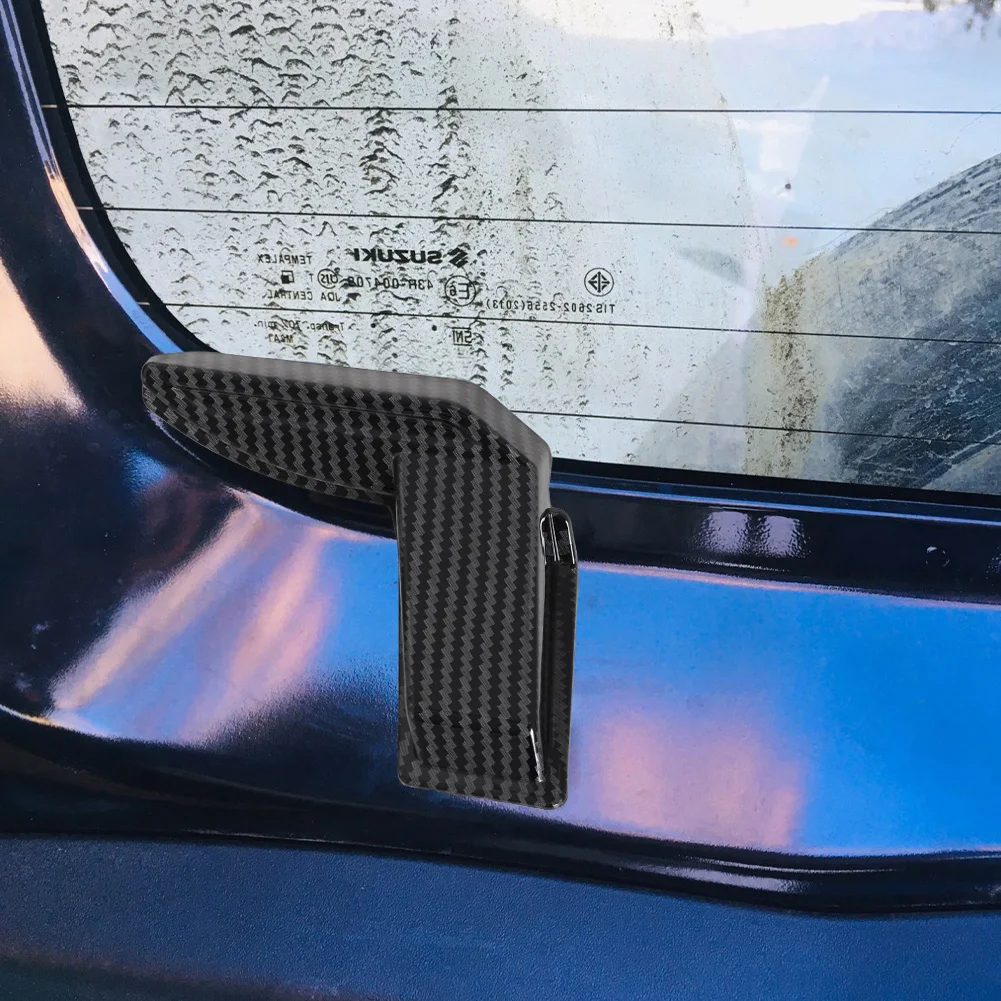 

2PCS Carbon Black ABS Rear Windshield Heating Wire Protection Cover For Suzuki Jimny Sierra JB64 JB74 2019 2020 Demister Cover