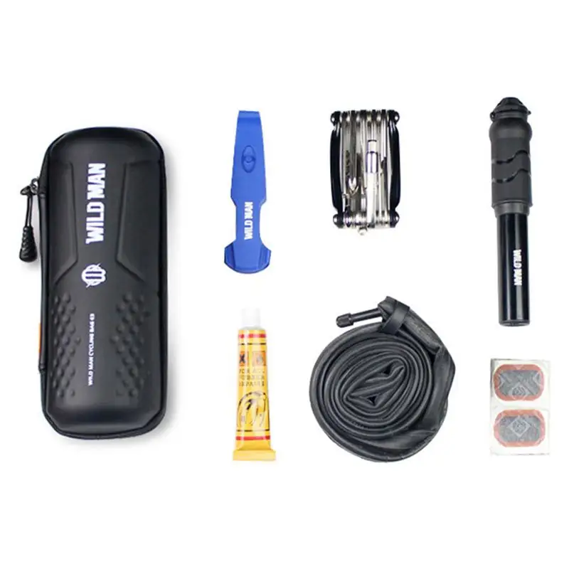 

WILD MAN Cycling Tool Capsule Boxes Apply Bottle Can Store Keys Repair Tools Kit Set Glasses Bike Storage Boxes Bicycle Tool Bag