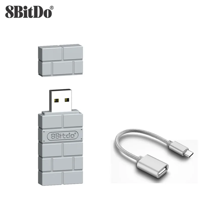 8bitdo USB Беспроводной Bluetooth адаптер приемник Игровые приставки классише Konsole PS1 мини PS4 контроллер