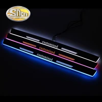 sncn 4pcs car led door sill for mercedes benz x204 glk200 glk250 glk300 ultra thin dynamic led welcome light scuff plate pedal