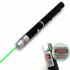 Зеленая лазерная указка, 532 нм, 5 мВт, легкая лазерная указка, ручка для охоты (без батареи), Мощная военная лазерная указка