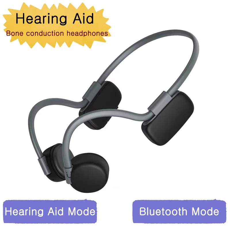 

BH528Pro Hearing Aid Headset Bluetooth 5.0 Wireless Sweatproof and Waterproof Bone Conduction Bluetooth Headset Fone Sem Fio