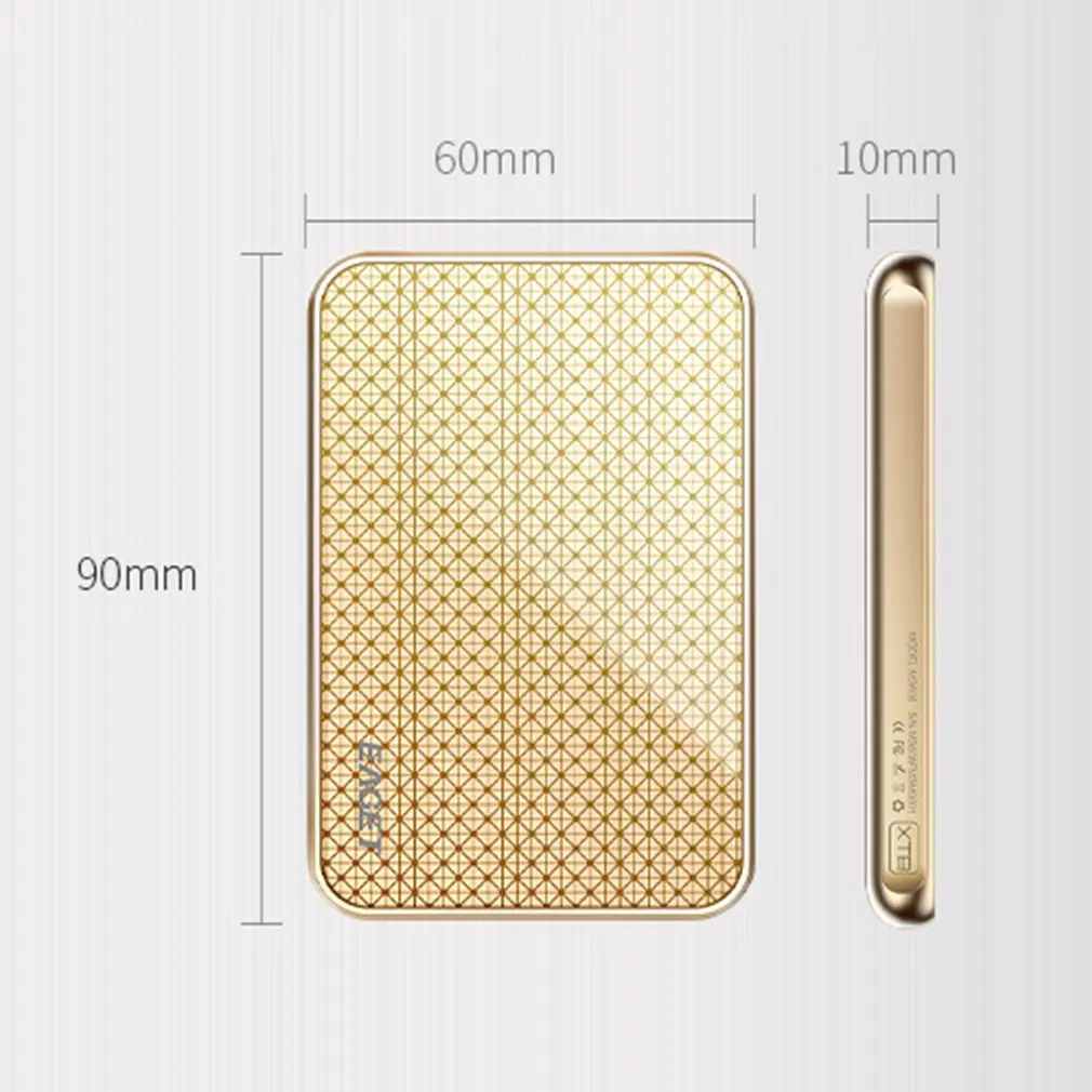 

EAGET MS608 SSD External Solid State Drive High Speed USB3.0 HD Mobile HDD 120G 240G Hard Disk for Desktop Laptop PC