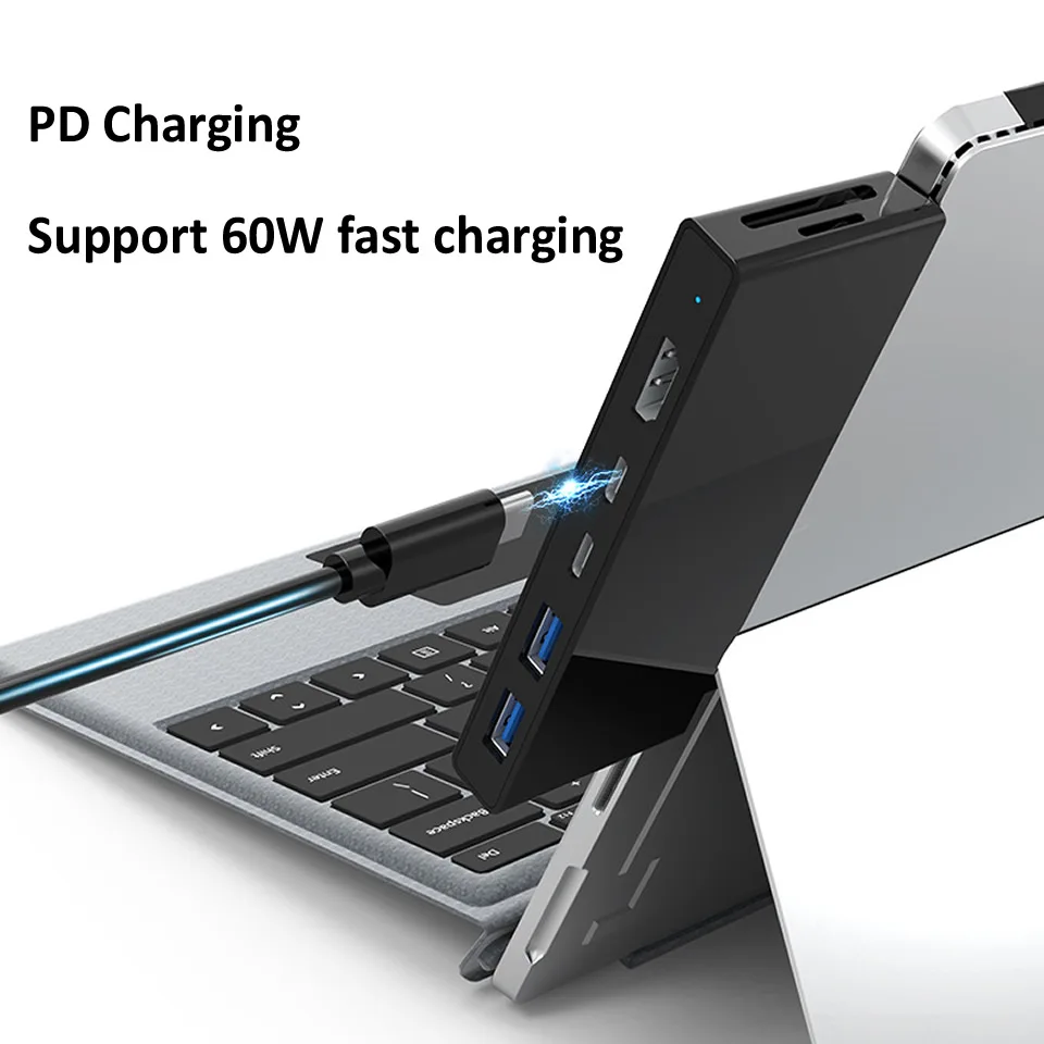 USB C-хаб для чтения карт памяти Surface Pro7 4K HDMI | Компьютеры и офис