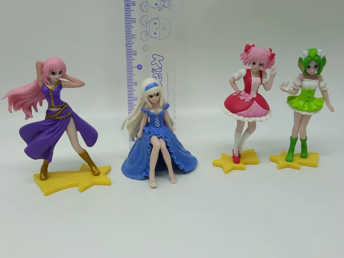 ПВХ фигурка модели игрушки pretty girl 4 шт./компл.|toy soldiers|soldier figuremodel toy |