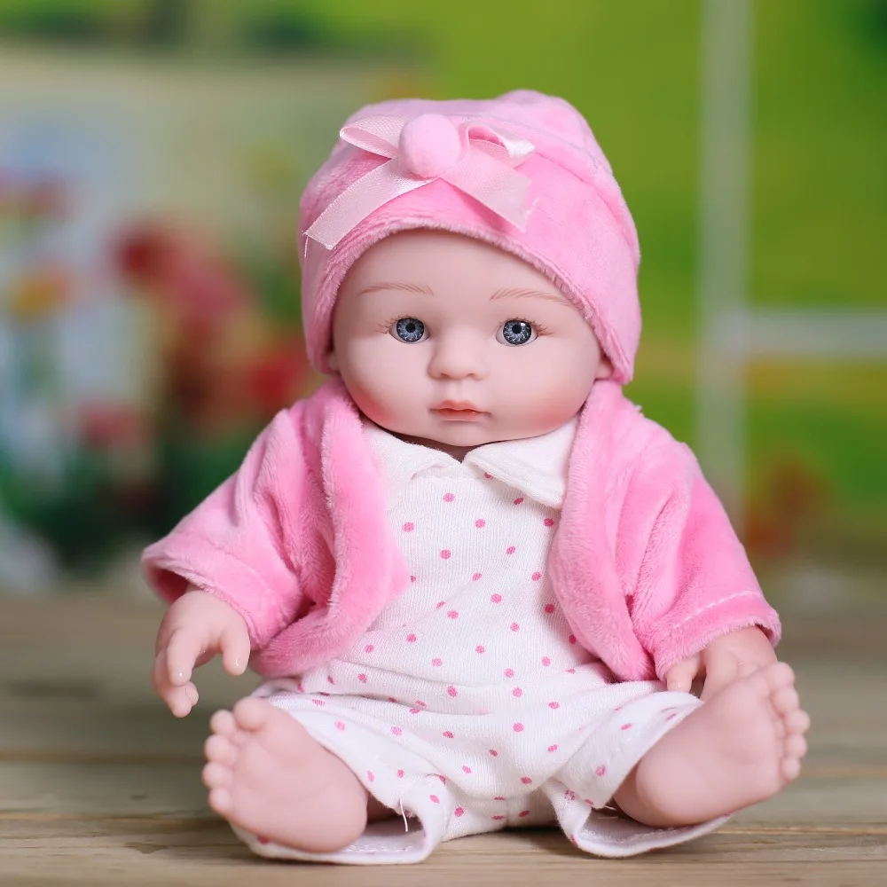 8 '✠ см Boneca Reborn силиконовая виниловая кукла обучающая модель для малышей