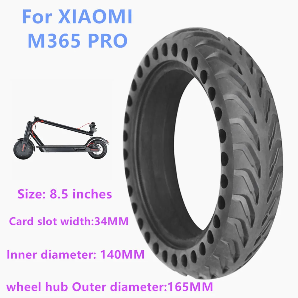 Шины для электрического скутера Xiaomi Mijia M365/1S/PRO 10 дюймов с сотовой шиной полые