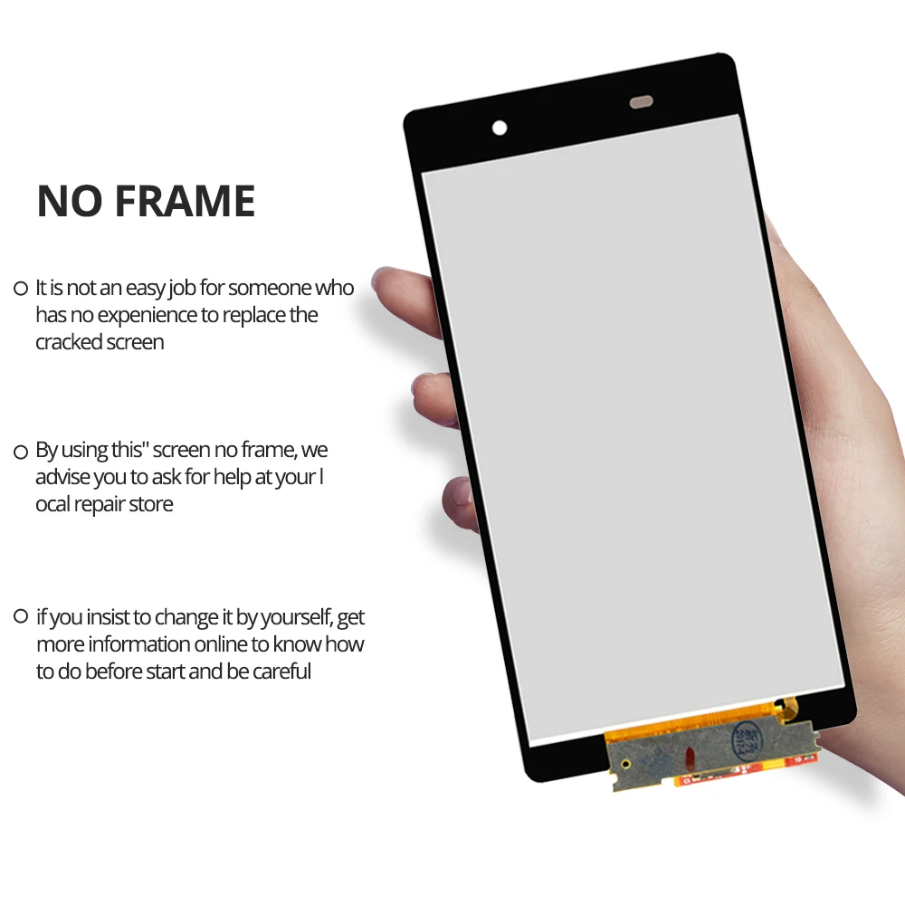 5 0 ''оригинальный Z1 ЖК-дисплей для SONY Xperia дисплей сенсорный экран с рамкой L39