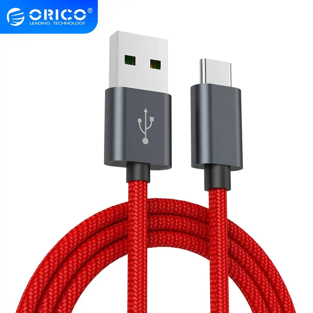 Кабель USB Type C ORICO 5A кабель для передачи данных и зарядки зарядное устройство Xiaomi