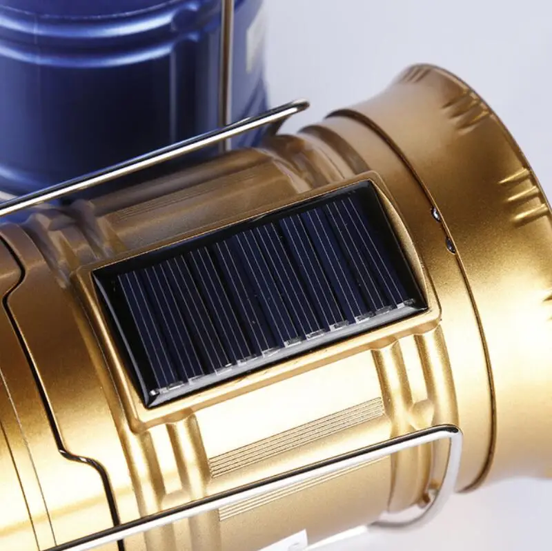 Сценическая Светодиодная лампа RGB на солнечной батарее портативный фонарь для