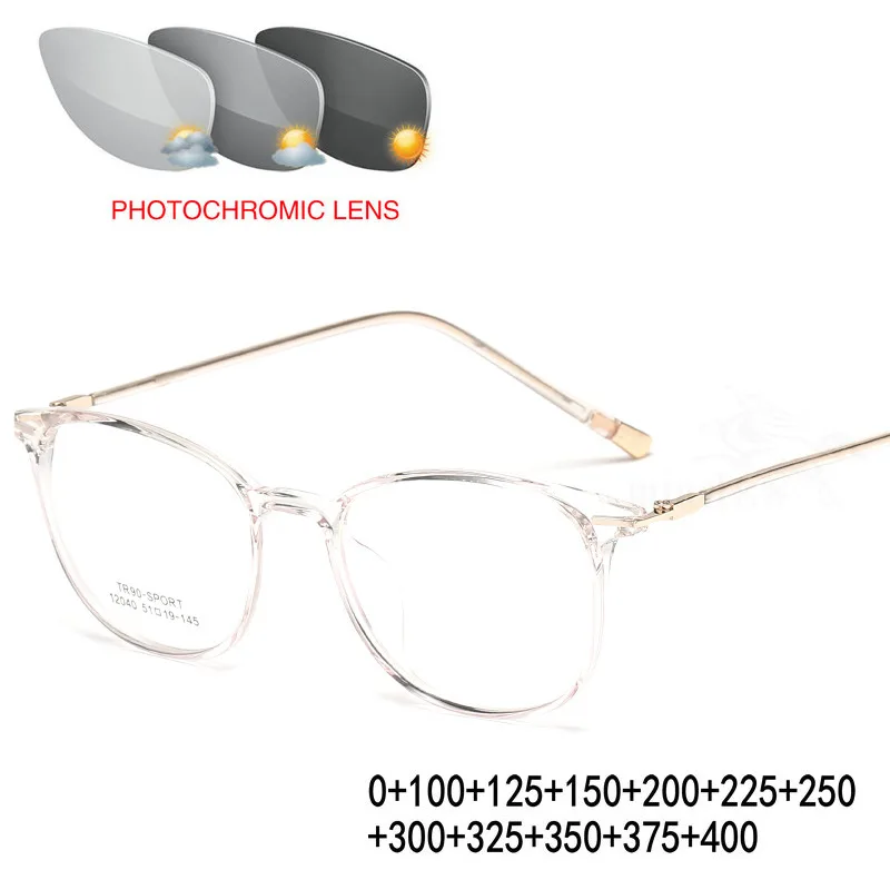 Высококачественные переходные солнцезащитные очки для чтения фотохромные